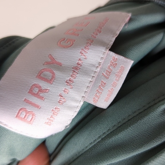 Birdy Grey Kaia Dress Women's XL Sea Glass Maxi Dress Gown - Picture 9 of 16